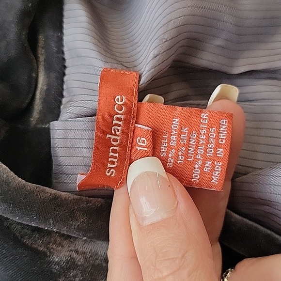 SUNDANCE VELVET JACKET - Picture 8 of 8